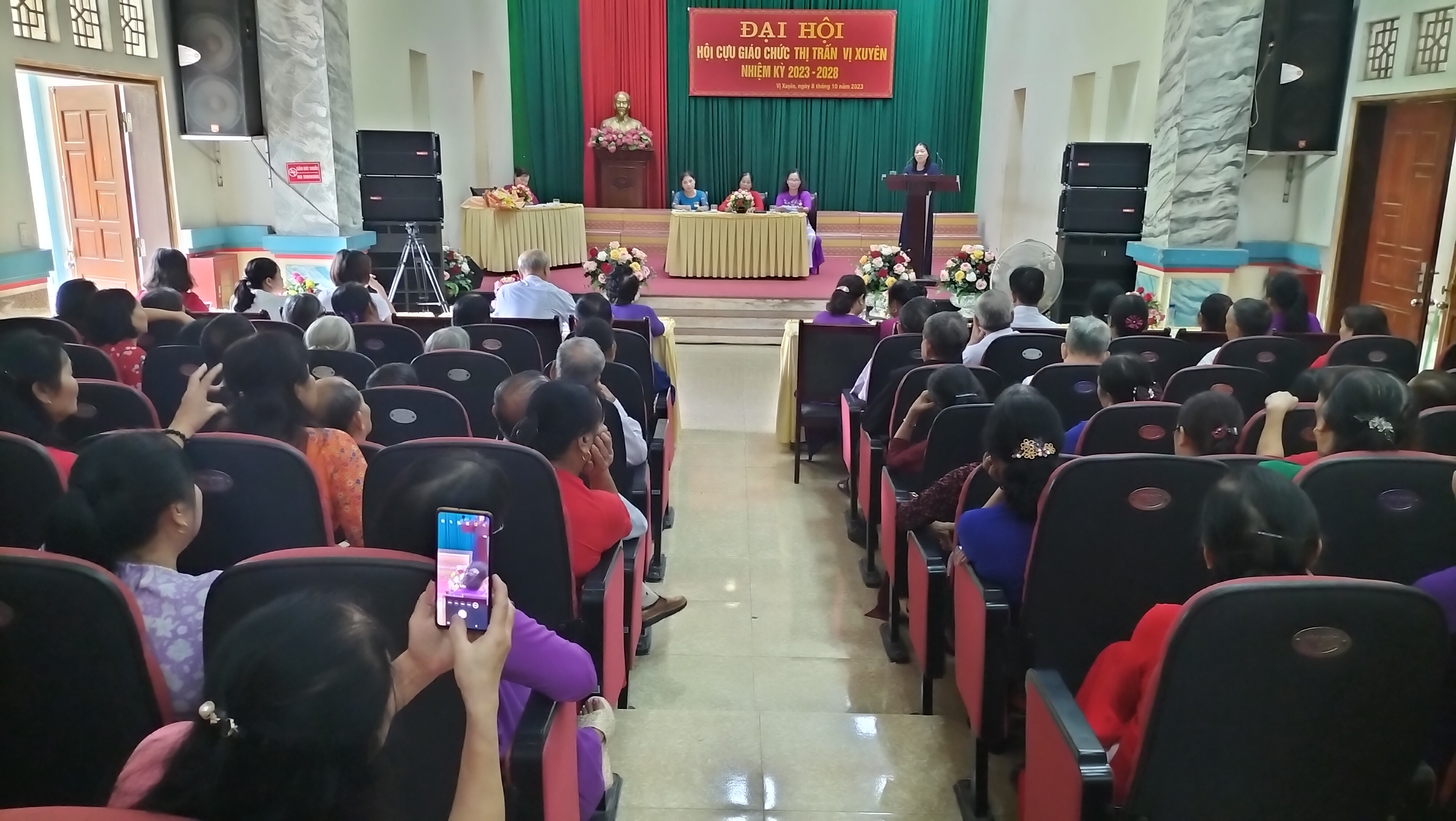 Đại hội Hội Cựu giáo chức thị trấn Vị Xuyên khóa IV nhiệm kỳ 2023 - 2028