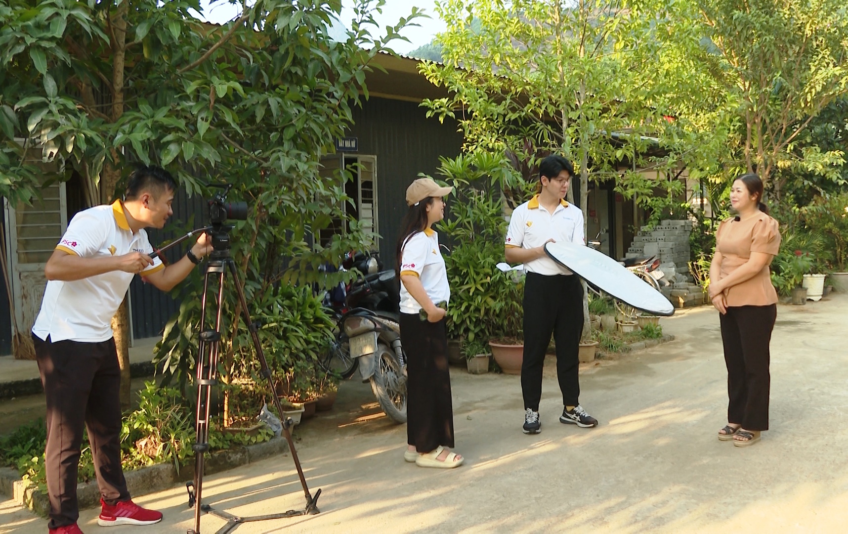 Trung tâm sản xuất và phát triển nội dung số, Đài Truyền hình Việt Nam ghi hình Chương trình Việc tử tế tại Vị Xuyên.
