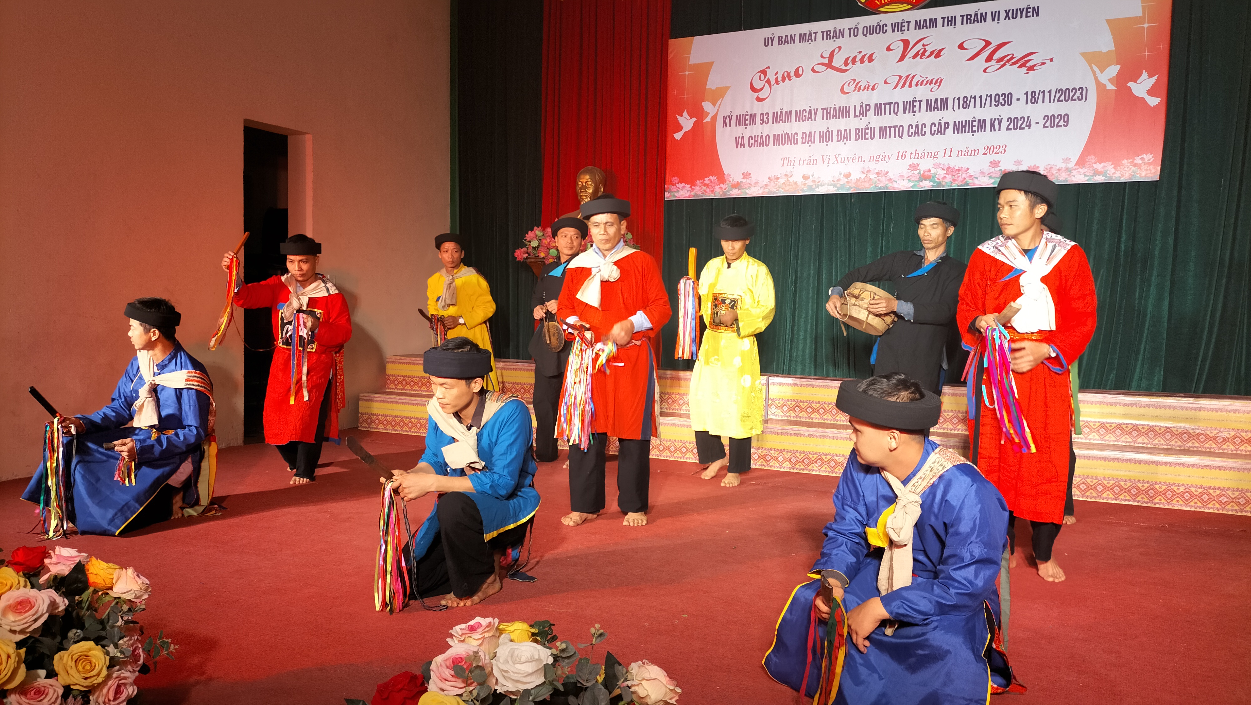 Mặt trận Tổ quốc thị trấn Vị Xuyên tổ chức đêm giao lưu văn nghệ