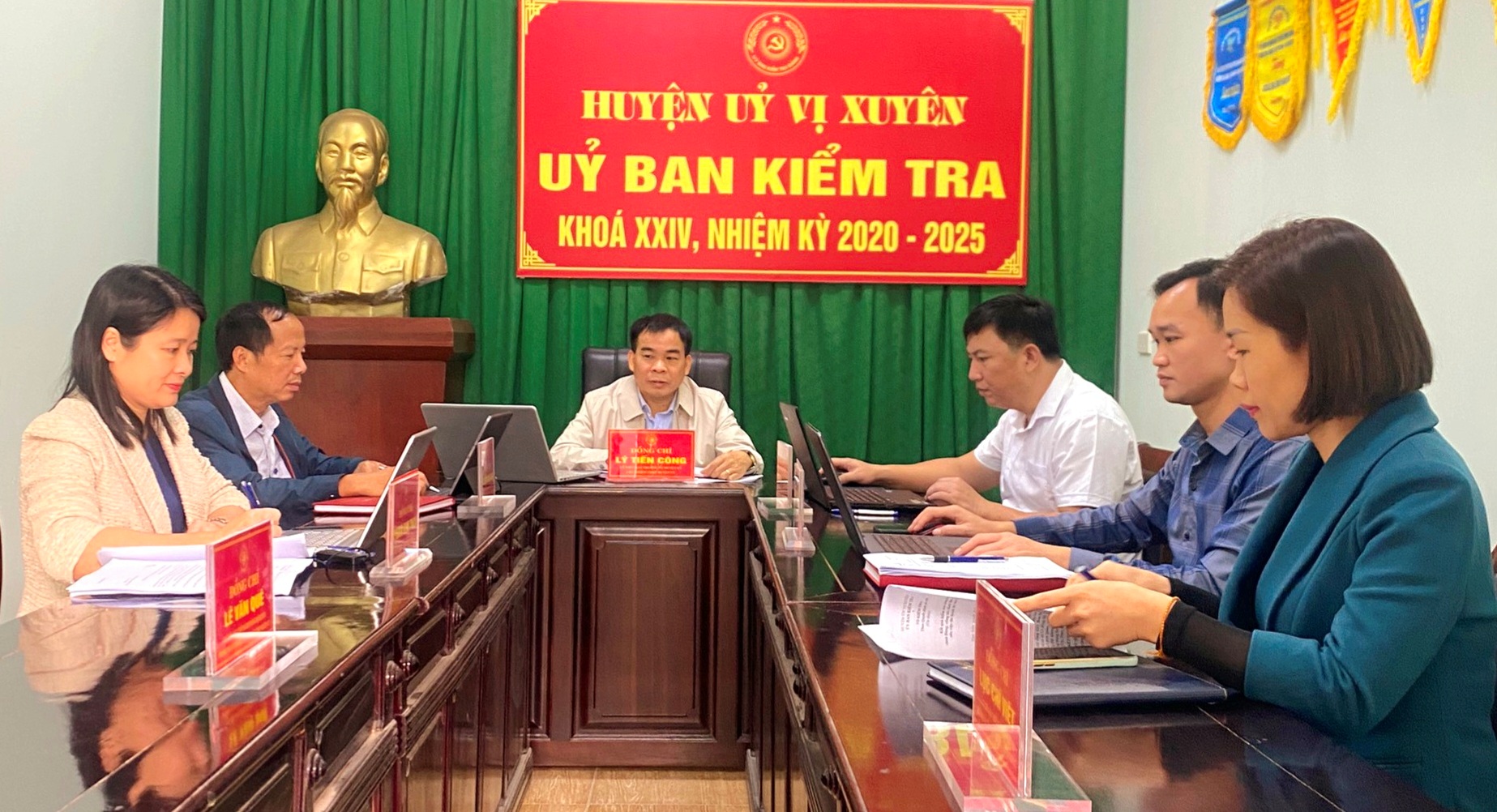 UBKT Huyện ủy Vị Xuyên tổ chức Hội nghị lần thứ 23