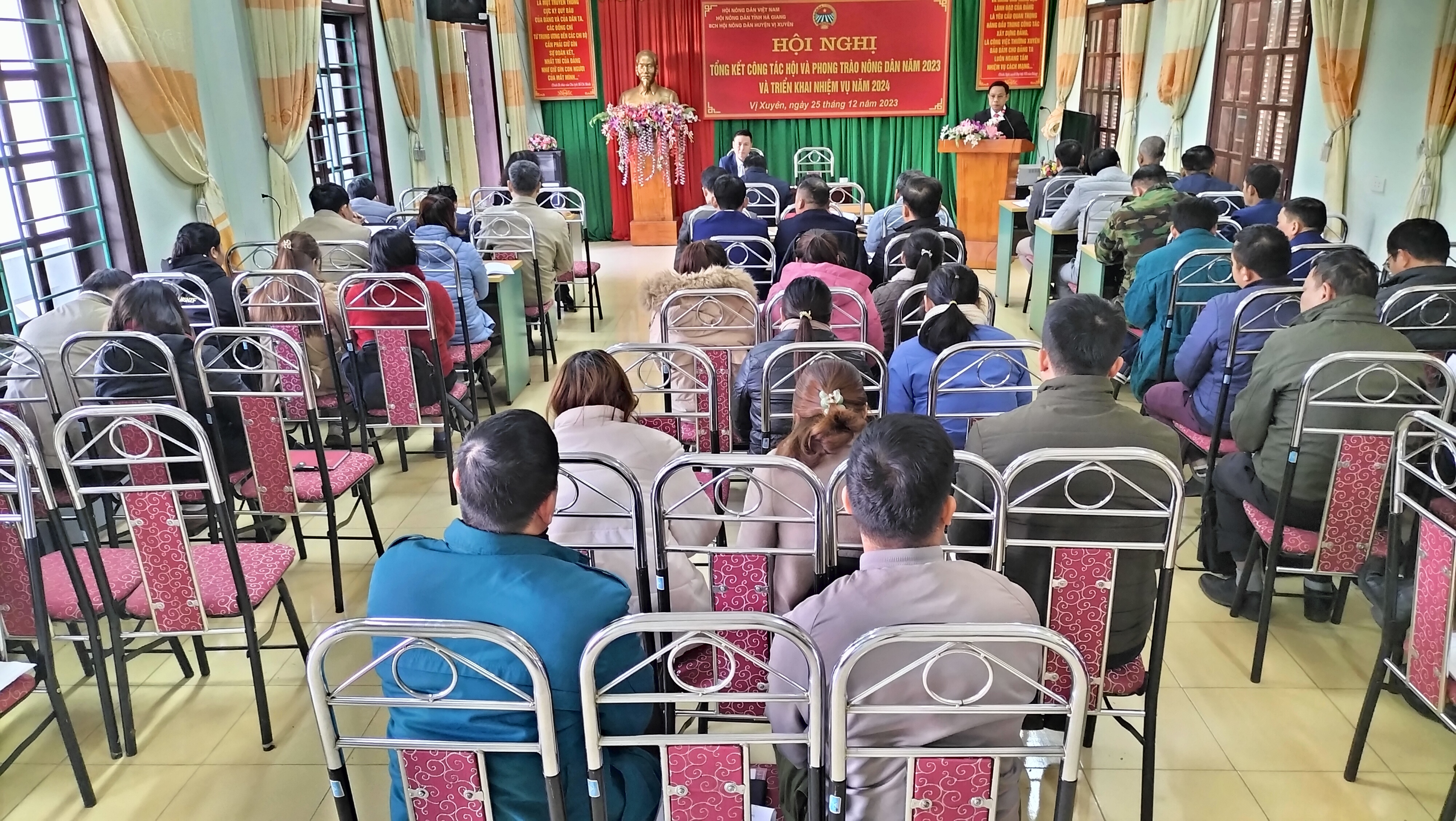 Hội Nông dân huyện Vị Xuyên tổng kết công tác hội năm 2023