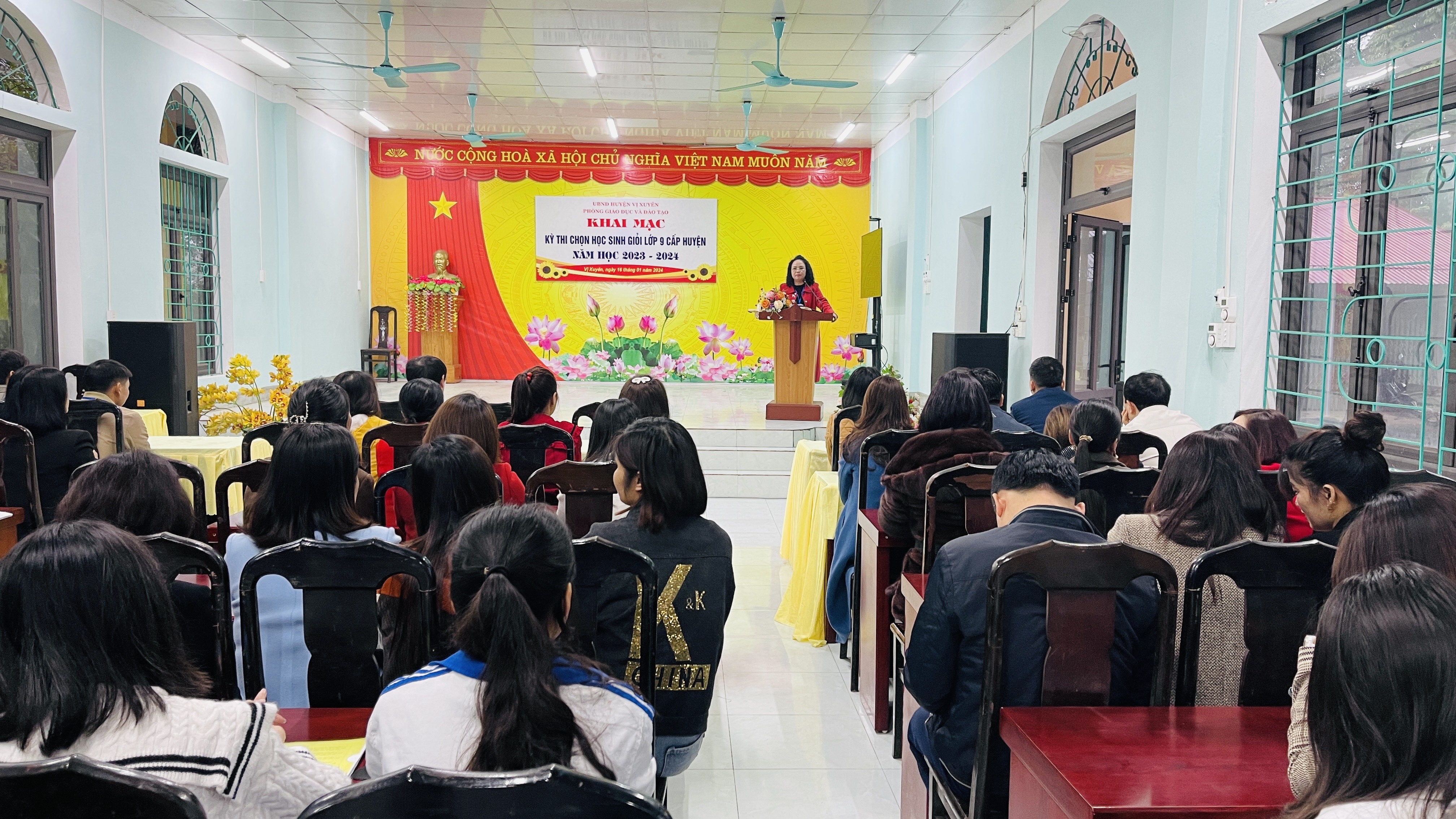 Vị Xuyên khai mạc kỳ thi học sinh giỏi lớp 9 cấp huyện