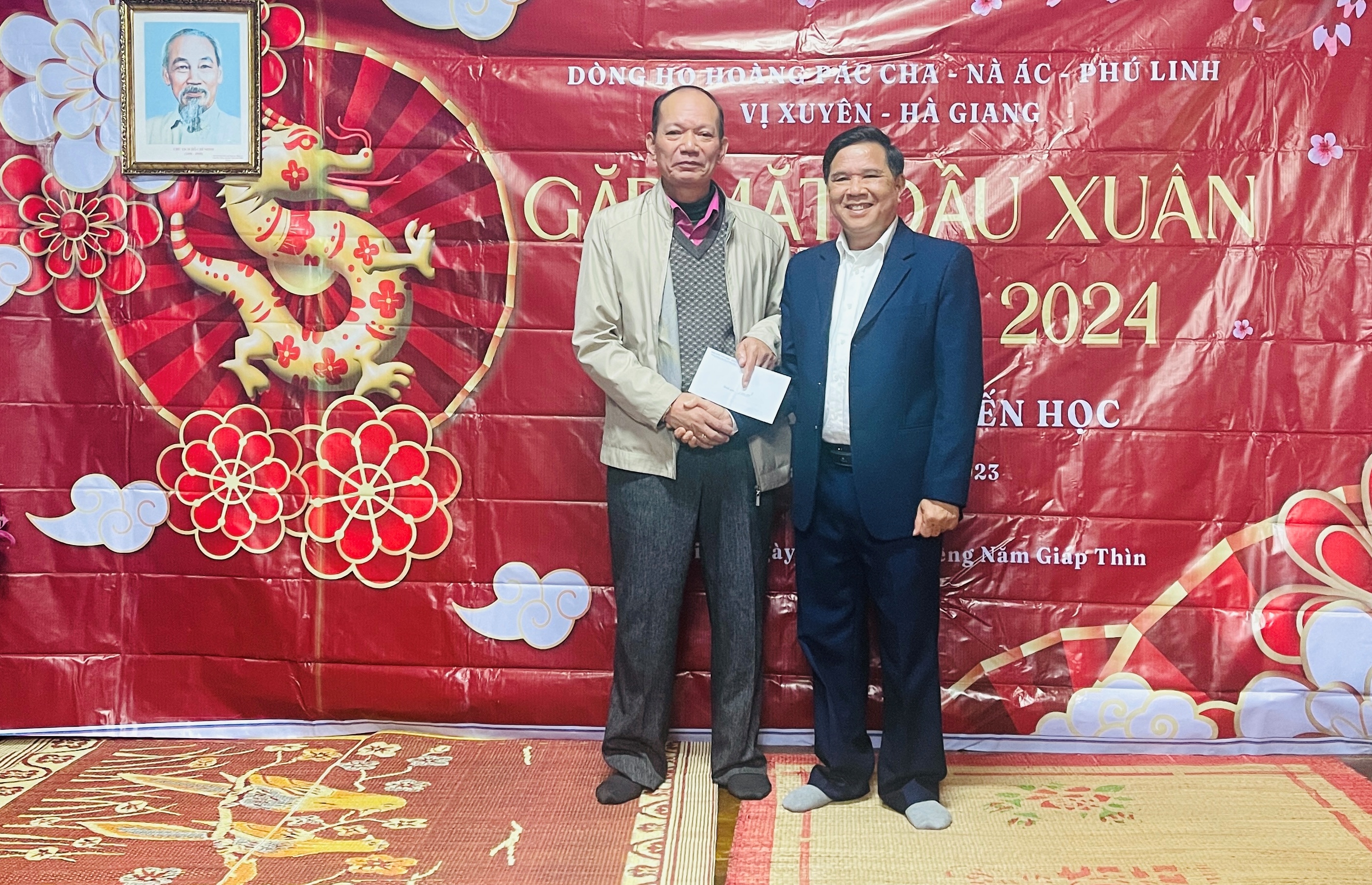 Tổng kết công tác khuyến học dòng học Hoàng Pác Cha, thôn Nà Ác xã Phú Linh