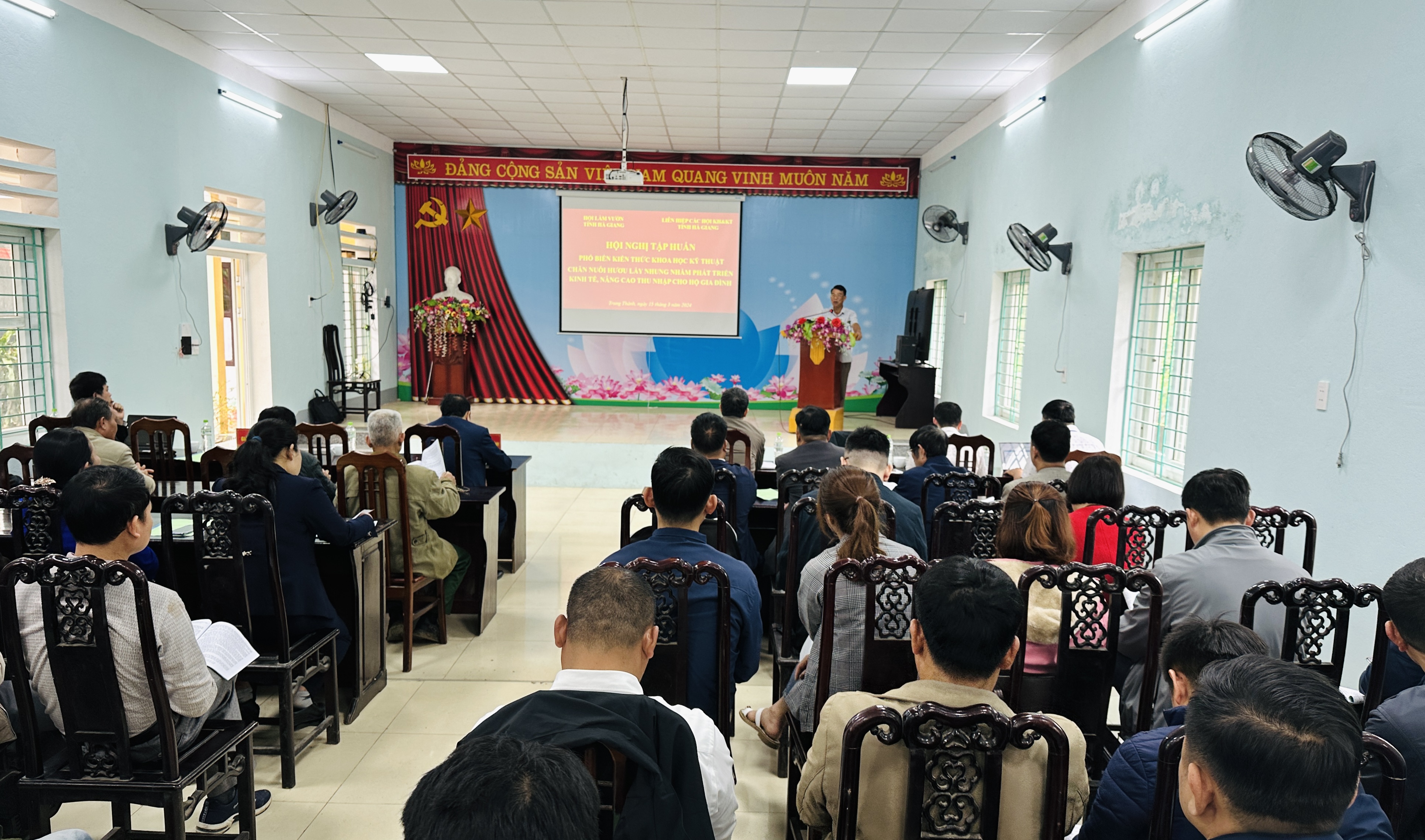 Hội nghị tập huấn kiến thức nuôi Hươu phát triển kinh tế tại Vị Xuyên