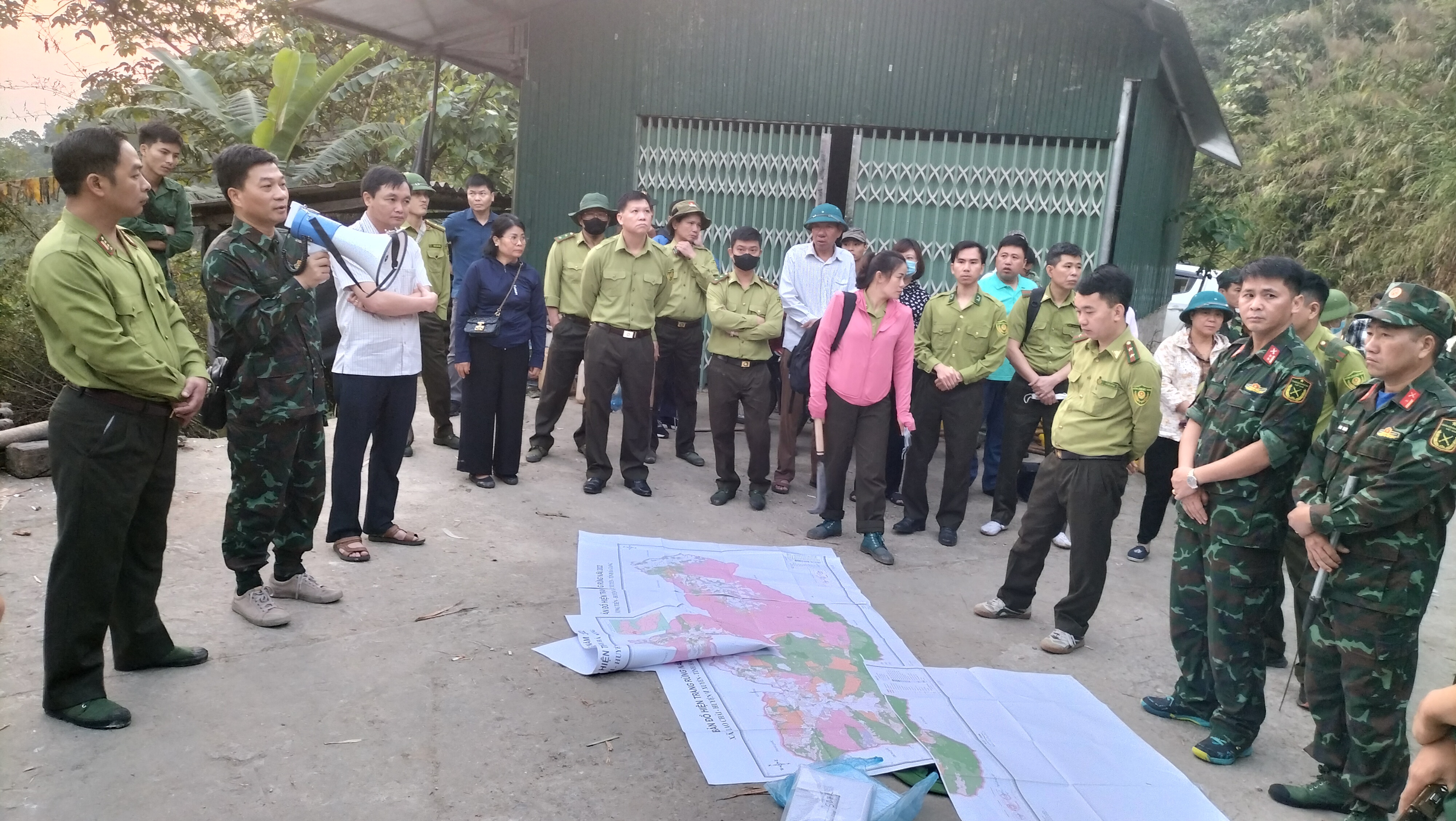 Nỗ lực chữa cháy rừng trong những ngày qua tại huyện Vị Xuyên