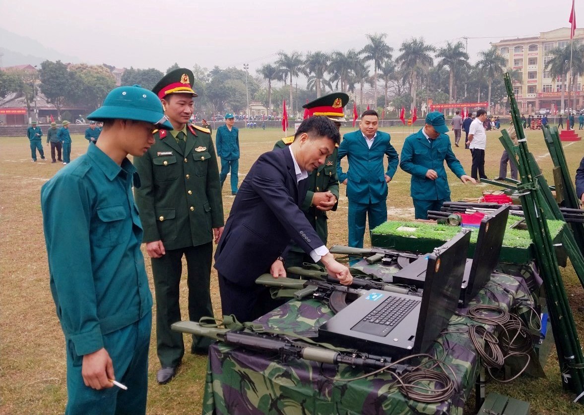 Lực lượng vũ trang huyện Vị Xuyên với phong trào thi đua quyết thắng