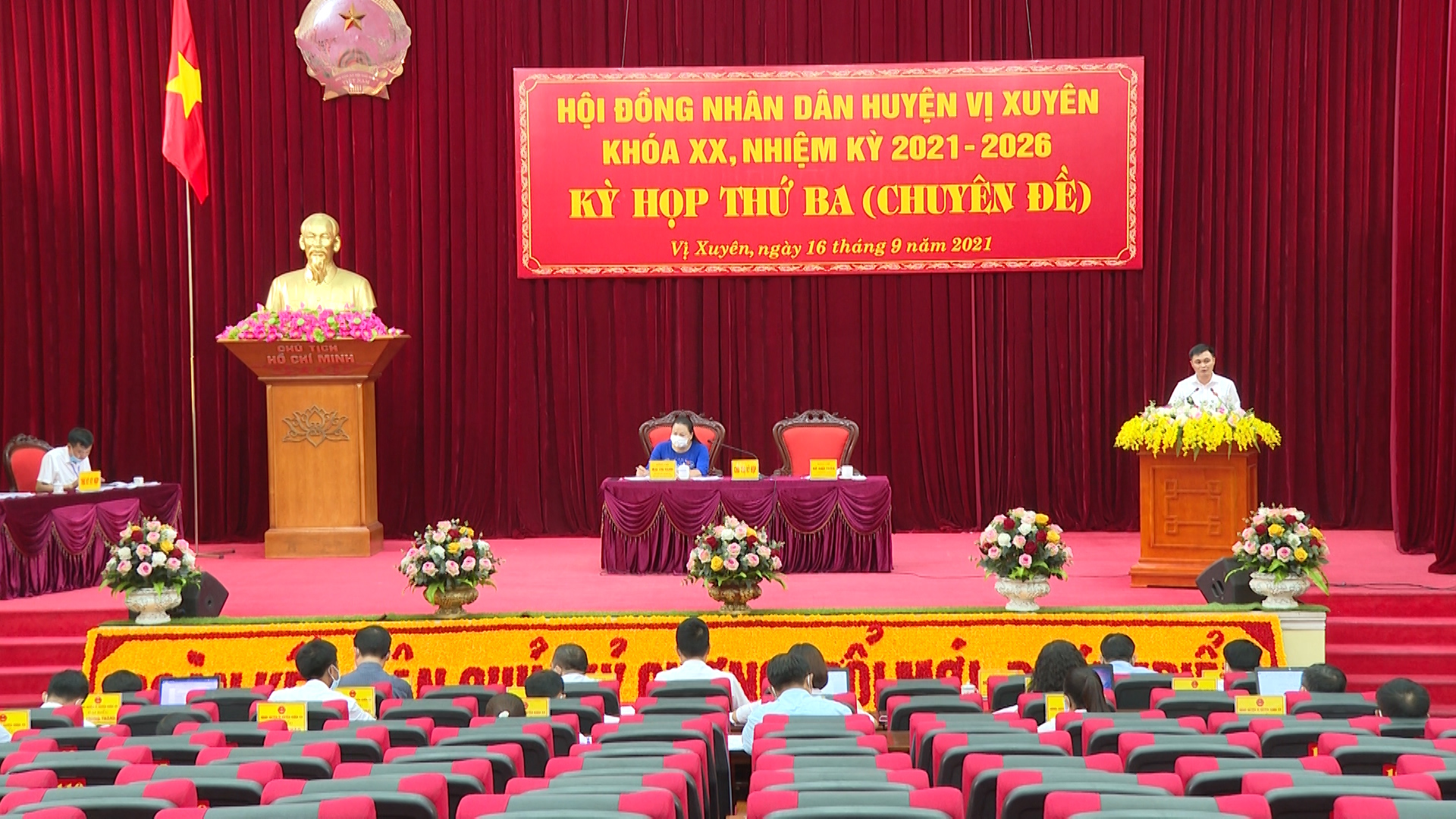 Kỳ họp thứ 3 (Chuyên đề) HĐND huyện Vị Xuyên khóa XX, nhiệm kỳ 2021 – 2026.