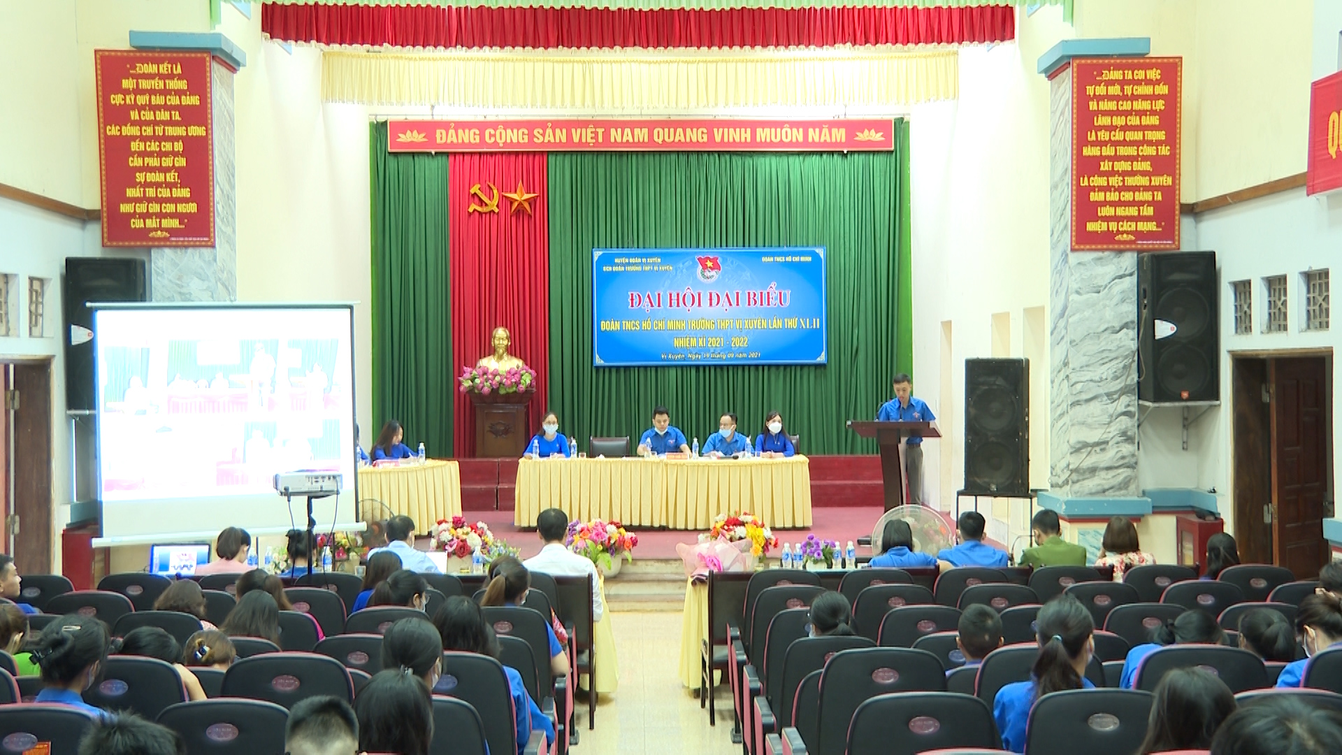 Đại hội đại biểu Đoàn TNCS HCM Trường THPT Vị Xuyên