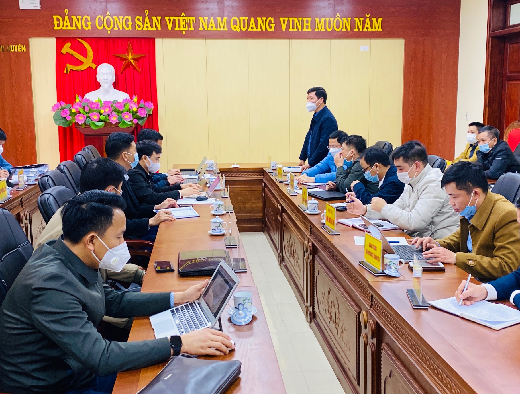 Chương trình làm việc giữa huyện Hoàng Su Phì và huyện Vị Xuyên