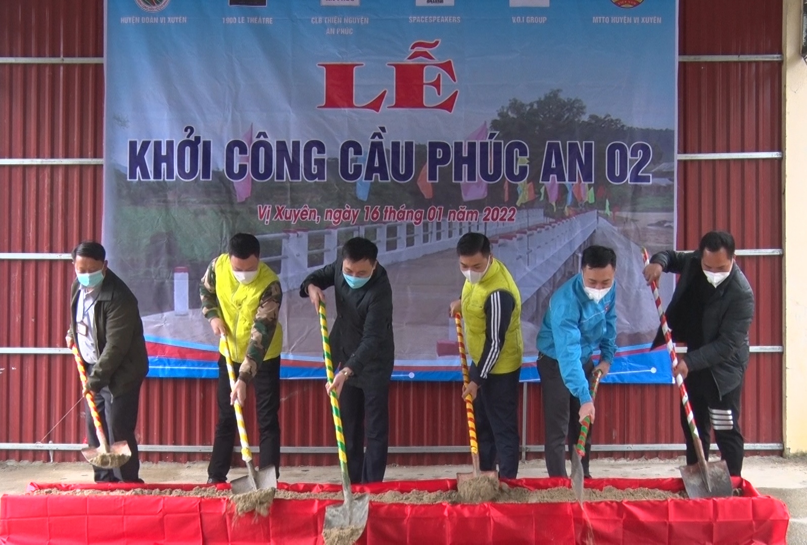 Khởi công xây dựng cầu Phúc An 02 tại xã Lao Chải