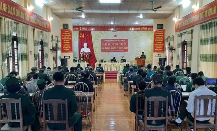Đại hội đại biểu Hội Cựu chiến binh xã Linh Hồ nhiệm kỳ 2022-2027