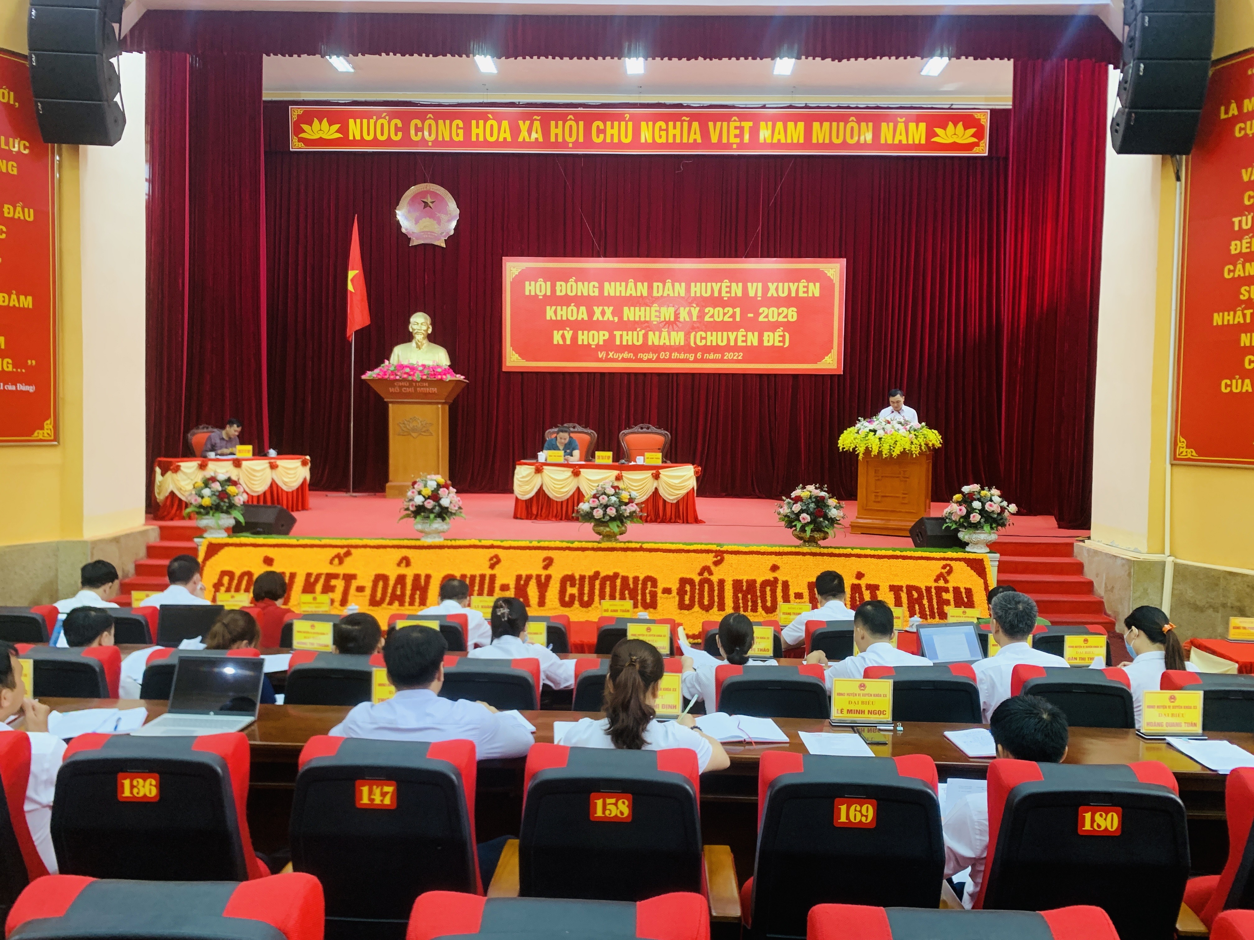 Kỳ họp thứ 05 HĐND huyện Vị Xuyên khóa XX, nhiệm kỳ 2021 – 2026