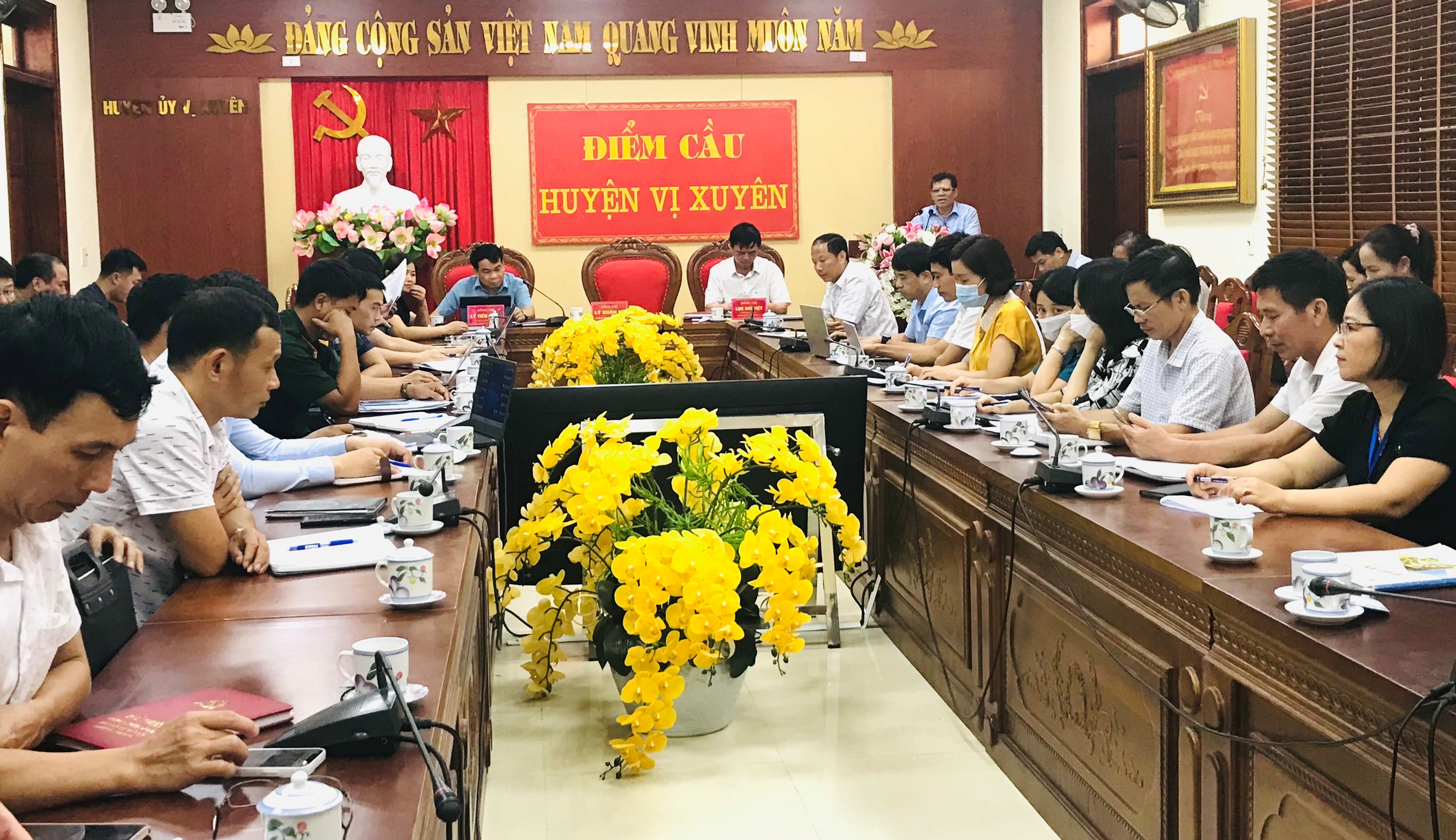 Huyện Vị Xuyên sơ kết công tác tổ chức xây dựng Đảng 6 tháng đầu năm 2022