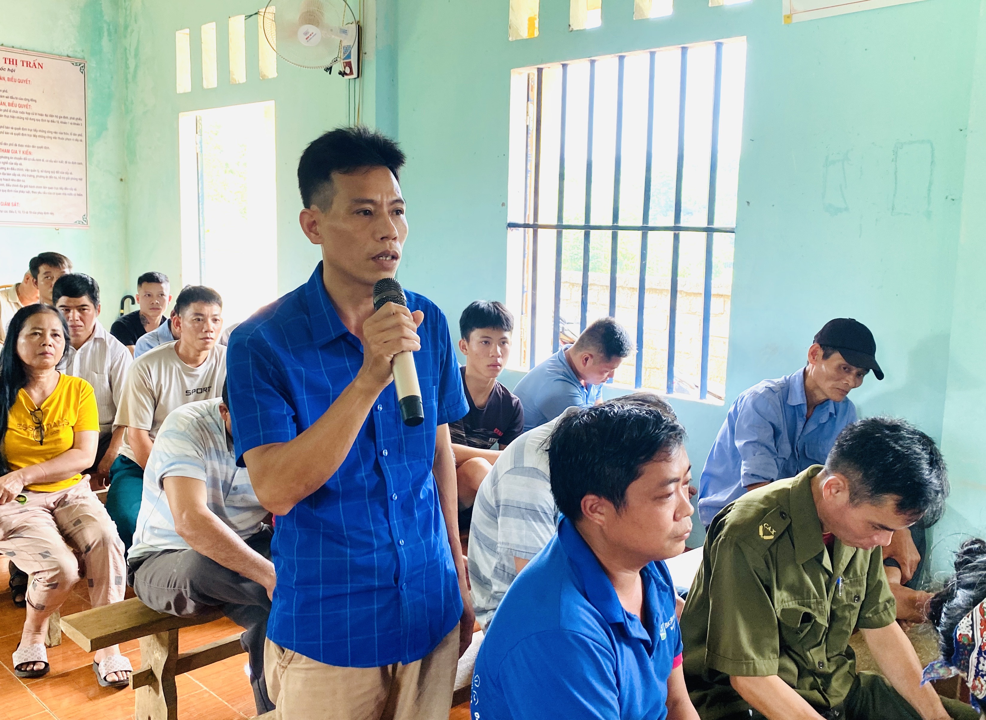 HĐND huyện Vị Xuyên tiếp xúc cử tri xã Kim Linh và Phú Linh