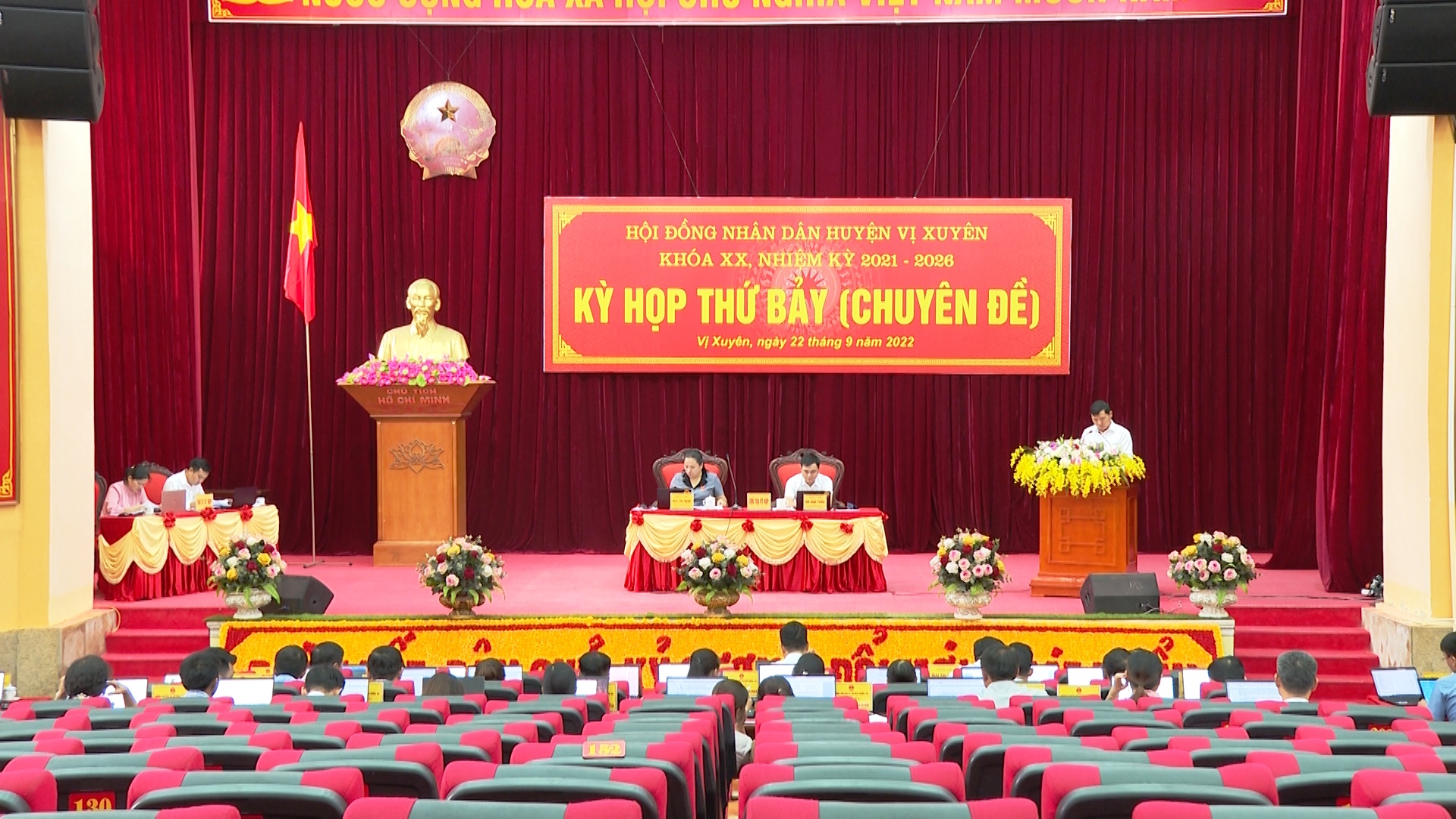 Kỳ họp thứ bảy (Chuyên đề) HĐND huyện Vị Xuyên, khóa XX, nhiệm kỳ 2021 – 2026.