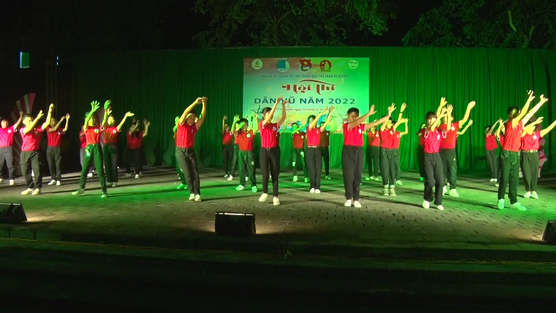 Đoàn thanh niên thị trấn Vị Xuyên tổ chức Hội thi dân vũ năm 2022