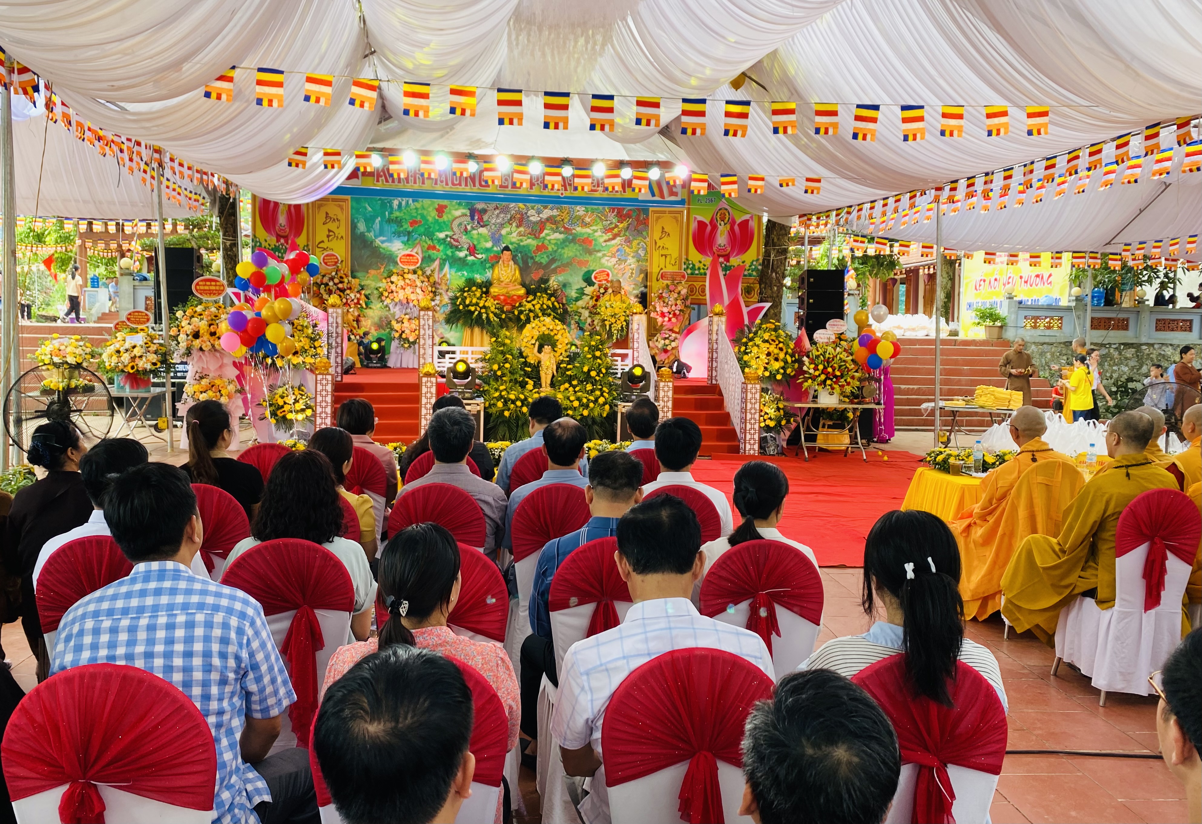 Đại lễ Phật đản năm 2023 tại chùa Nậm Dầu, huyện Vị Xuyên